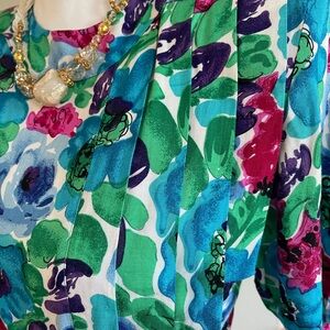 Floral Multicolor Women's dress